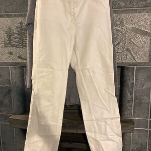 Roz &ali white pants size 6